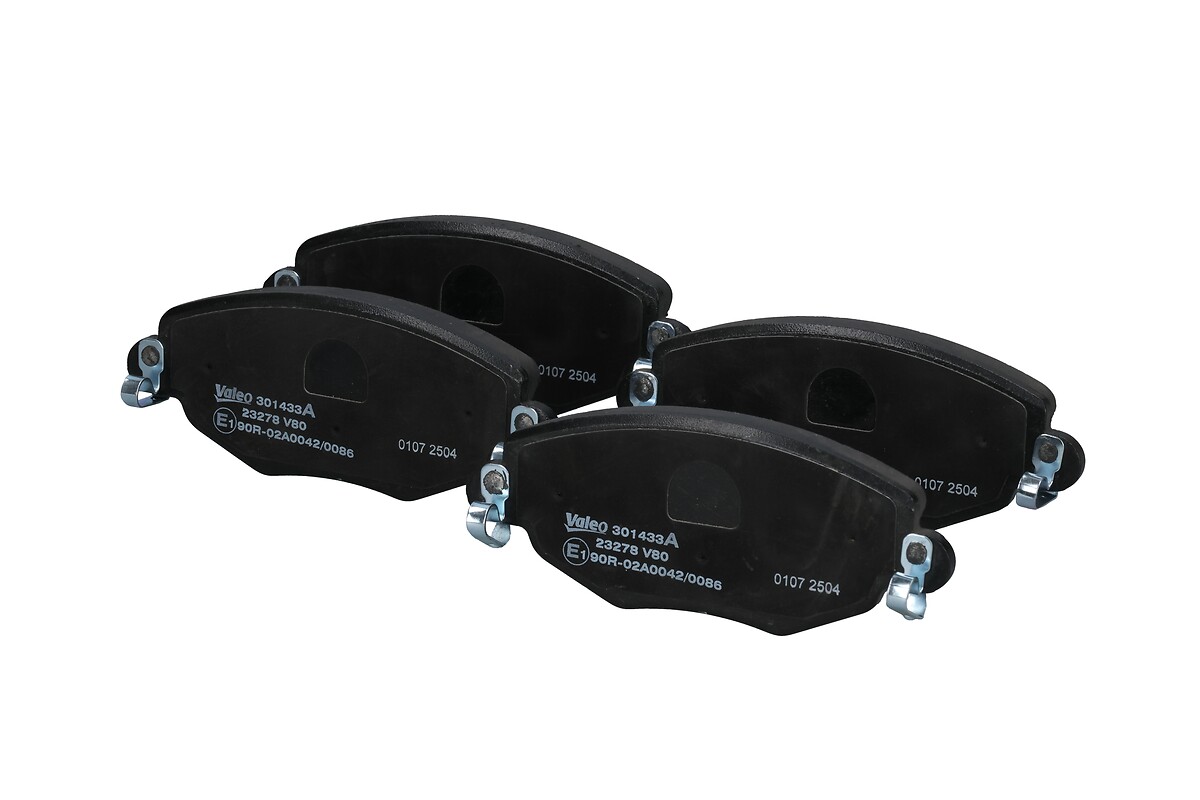 Jeu de 4 plaquettes de frein VALEO ref. 301433A